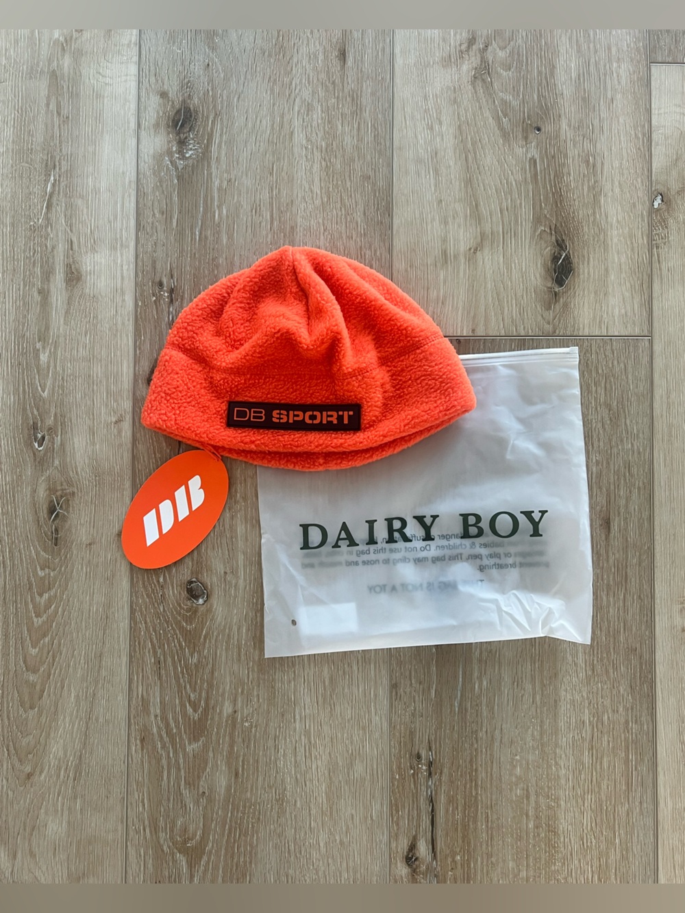 Dairy Boy DB Sport The Christy Hat in Hunting Orange